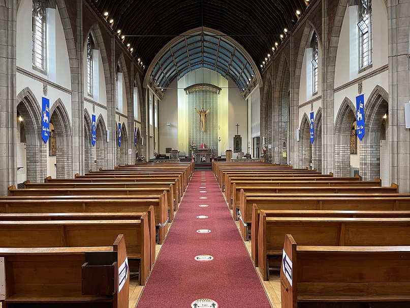 Inside of St Elizabeth's Roman Catholic Church